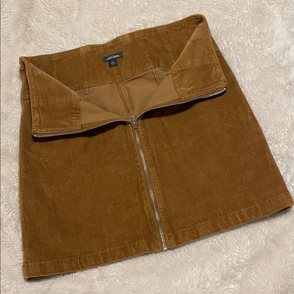 Wild Fable Brown Corduroy Skirt